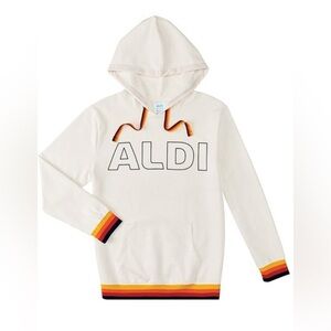 ALDI Gear Fall 2023 Rainbow Accented Hoodie Size Medium